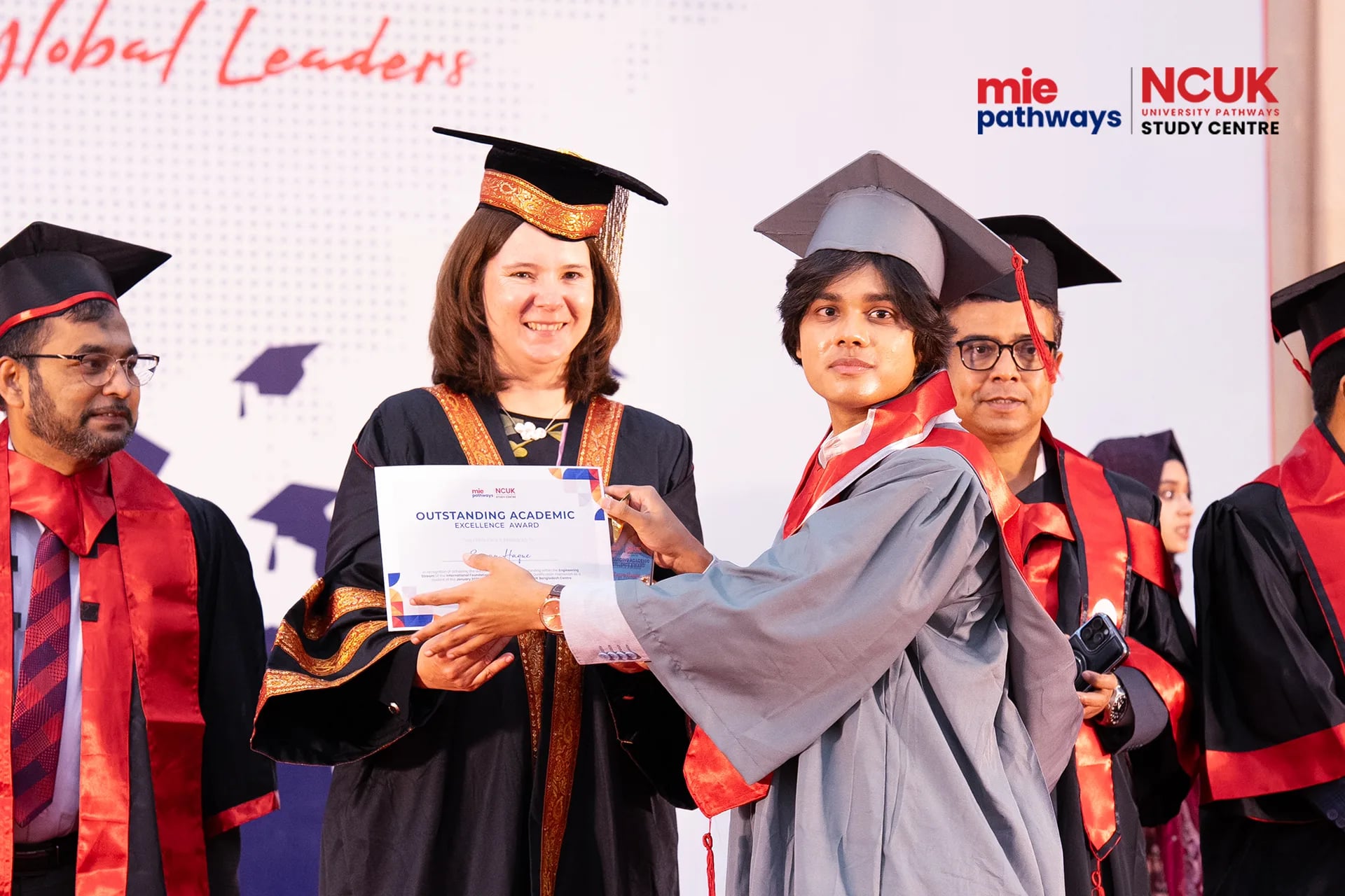Certificate For Outstanding Academic Excellence at MIE Pathways — photo 1