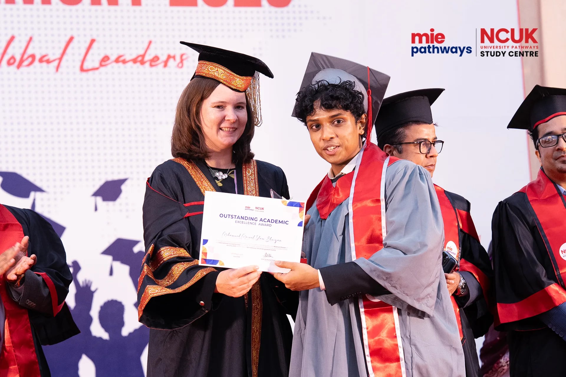 Certificate For Outstanding Academic Excellence at MIE Pathways — photo 2