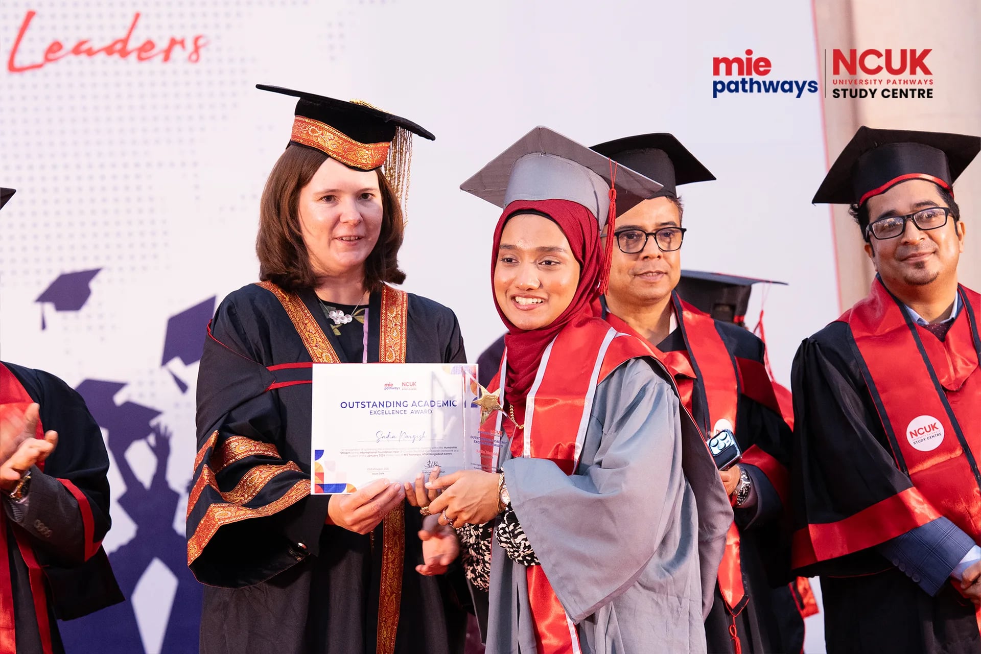 Certificate For Outstanding Academic Excellence at MIE Pathways — photo 5