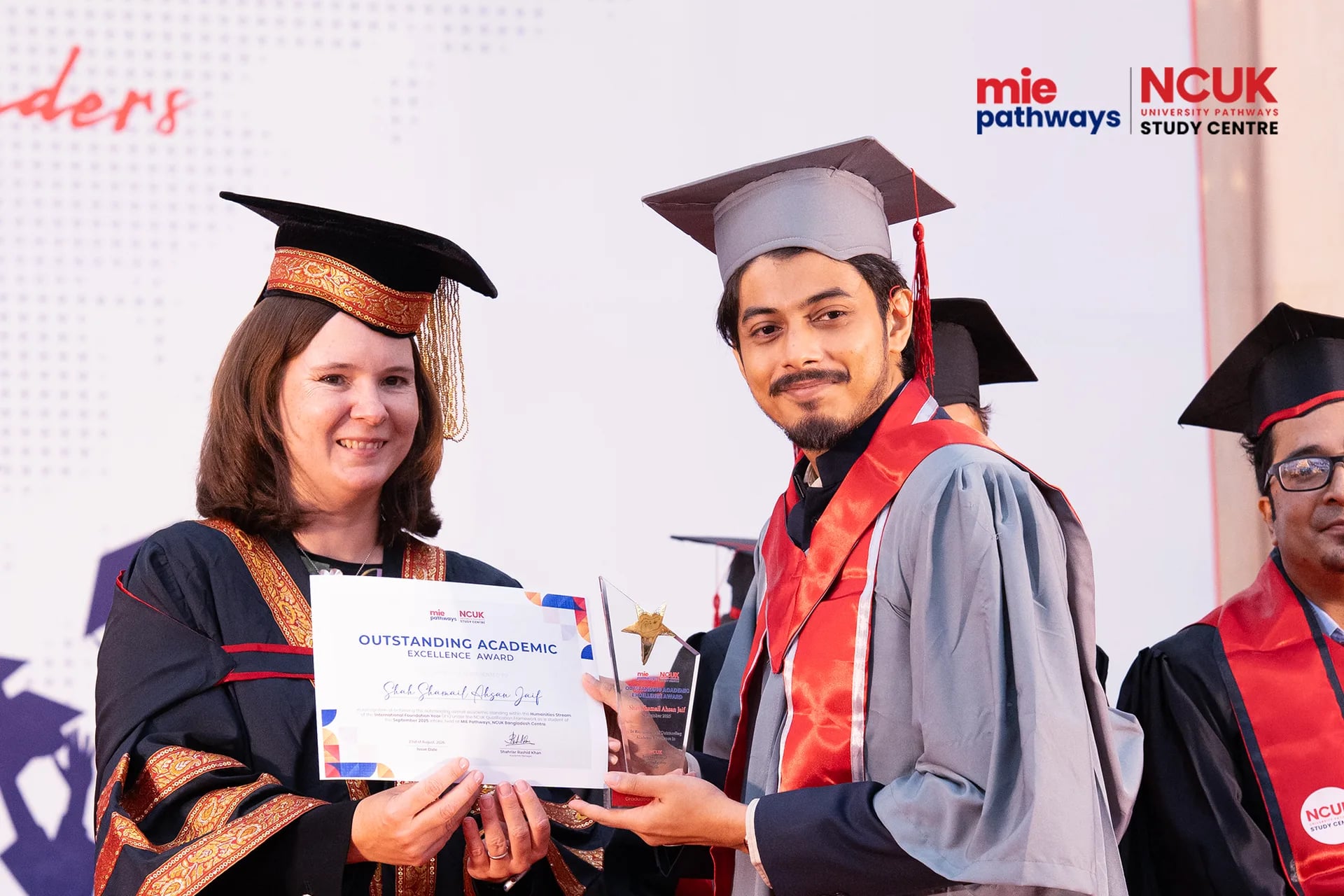Certificate For Outstanding Academic Excellence at MIE Pathways — photo 7