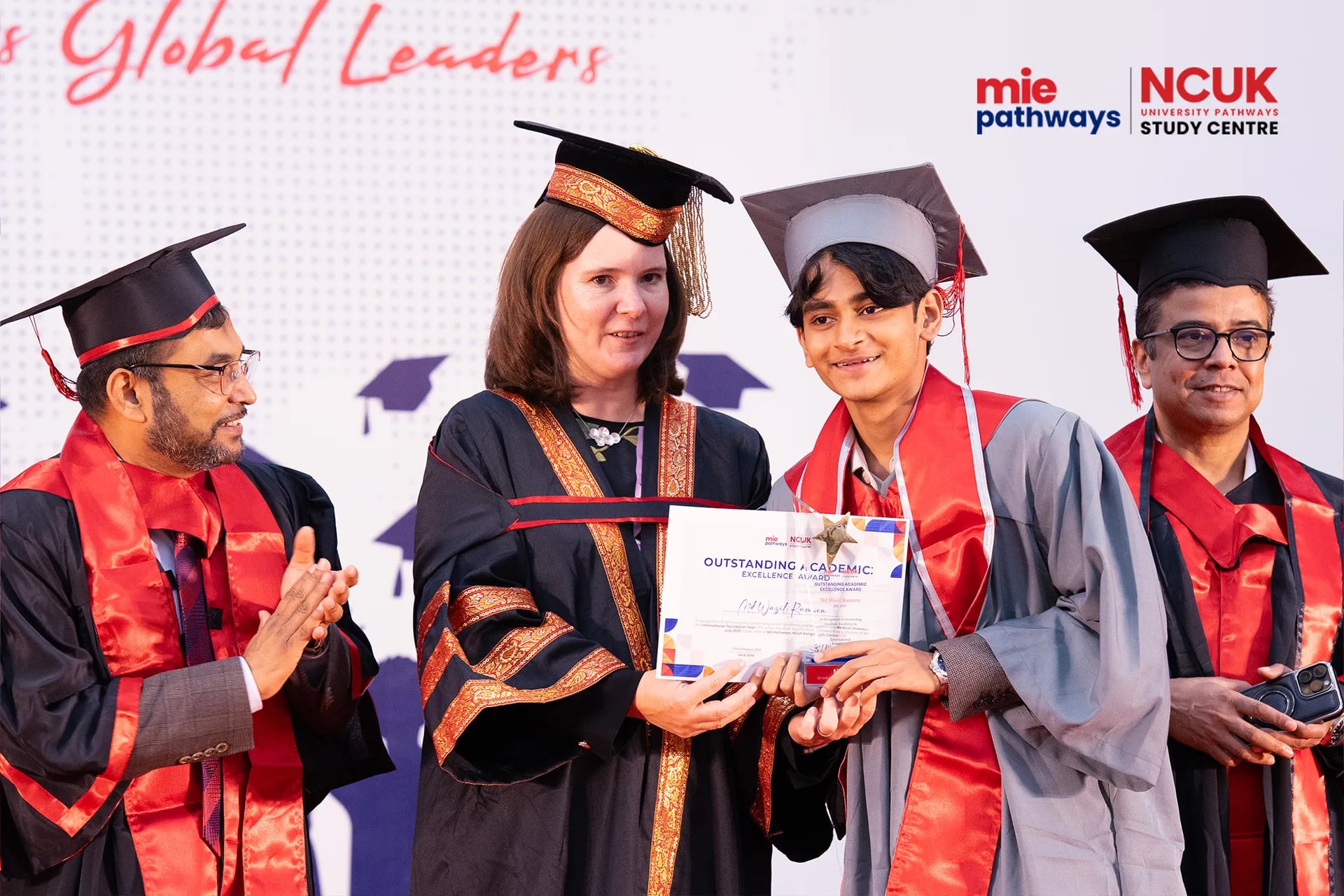 Certificate For Outstanding Academic Excellence at MIE Pathways — photo 12