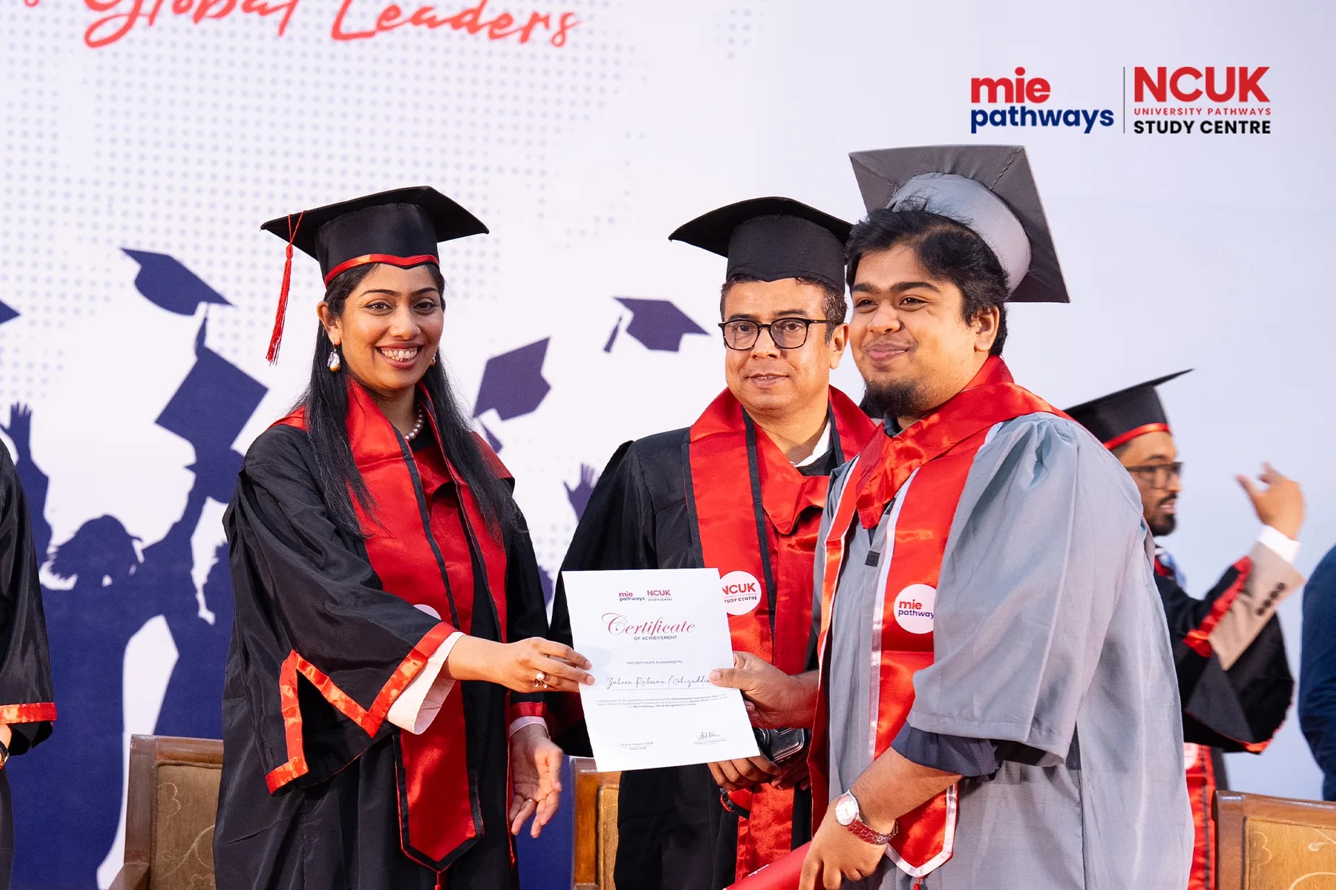 Graduates receiving their certificates at the NCUK Graduation Ceremony 2026 — photo 6