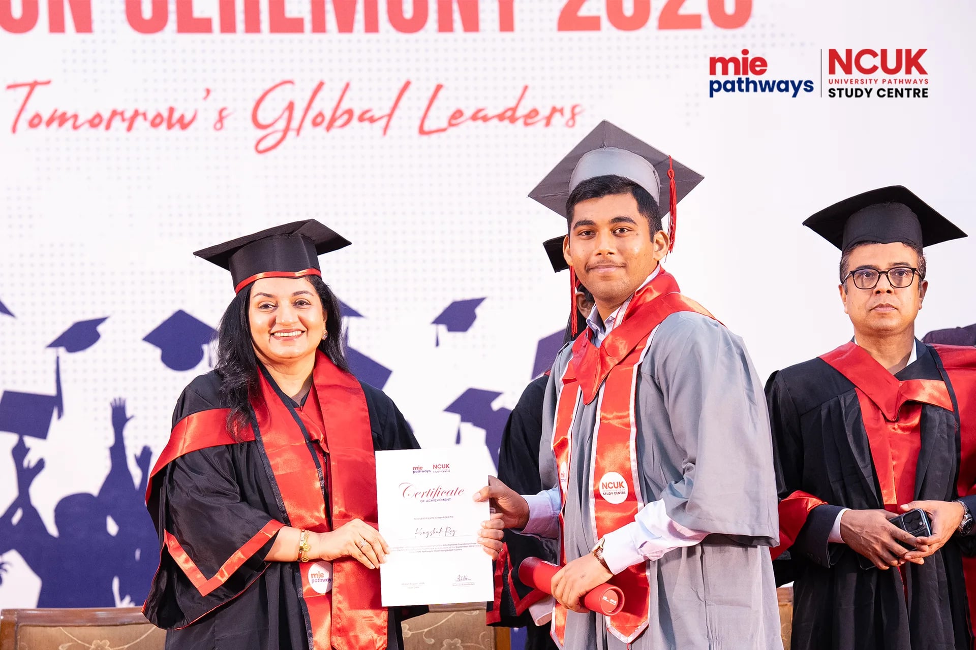 Graduates receiving their certificates at the NCUK Graduation Ceremony 2026 — photo 31
