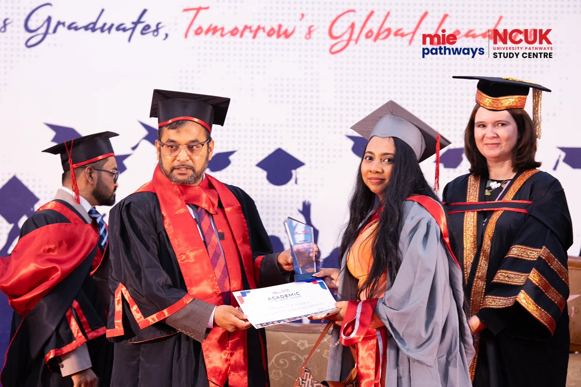 Certificate For Academic Excellence at the NCUK Graduation Ceremony 2026 — photo 2