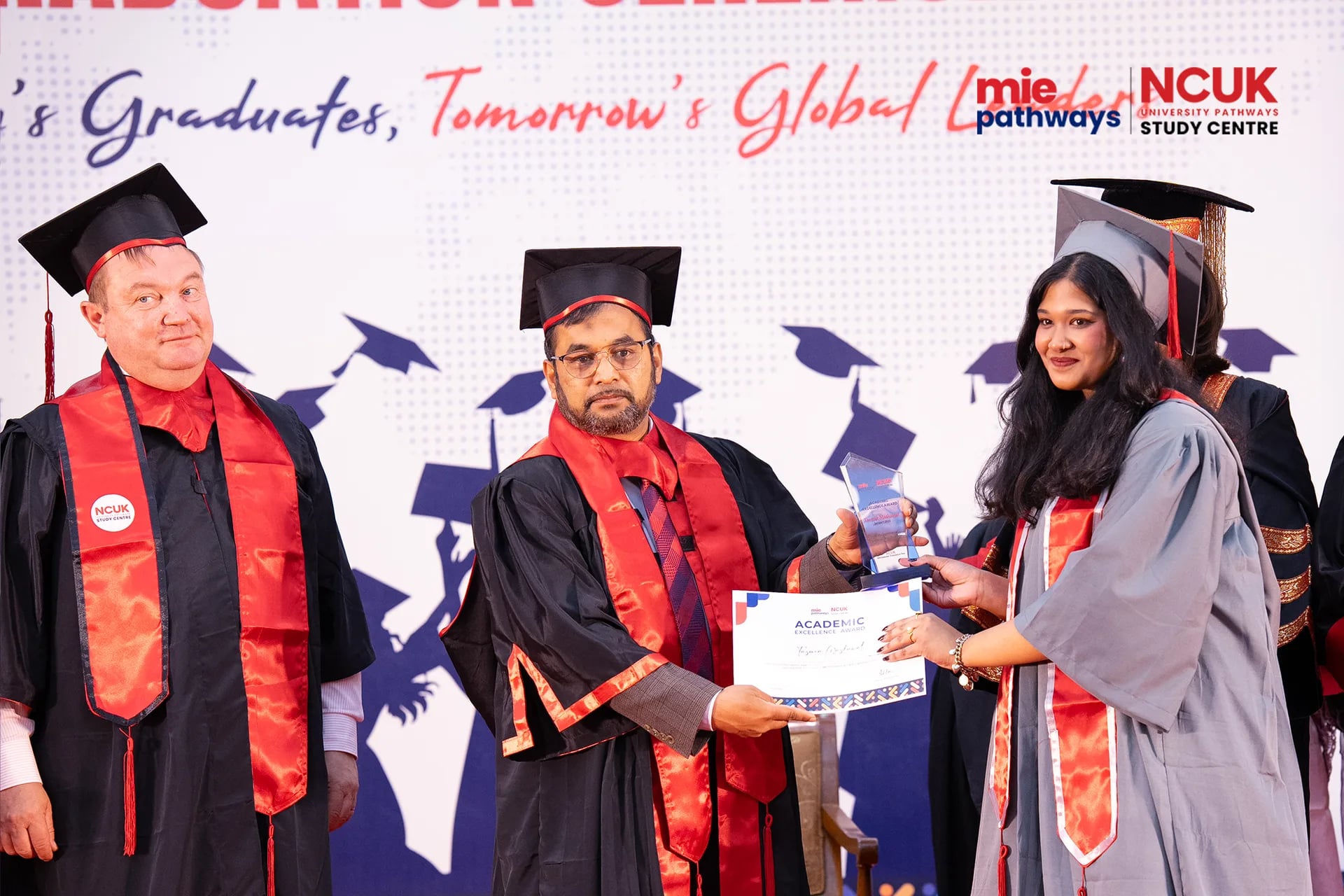 Certificate For Academic Excellence at the NCUK Graduation Ceremony 2026 — photo 5
