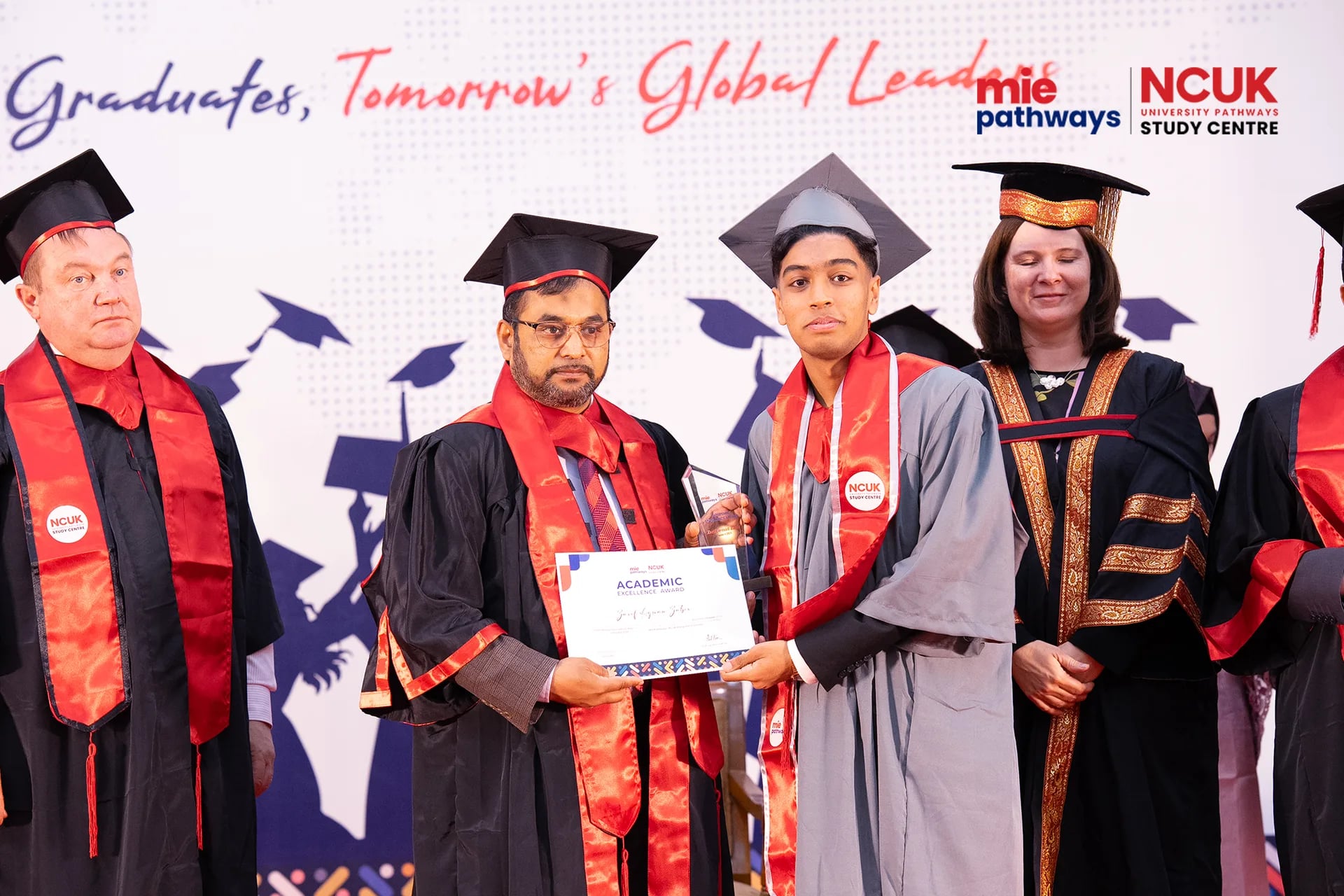 Certificate For Academic Excellence at the NCUK Graduation Ceremony 2026 — photo 6