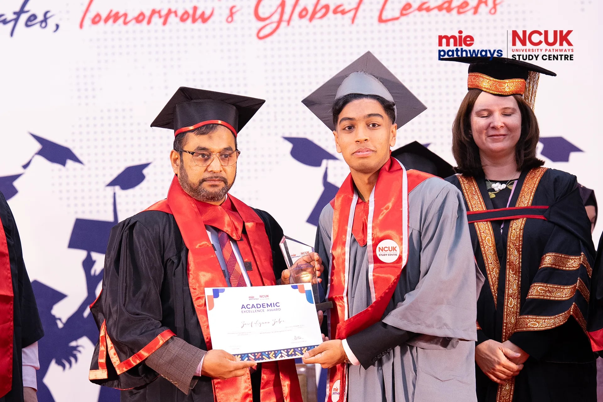 Certificate For Academic Excellence at the NCUK Graduation Ceremony 2026 — photo 7