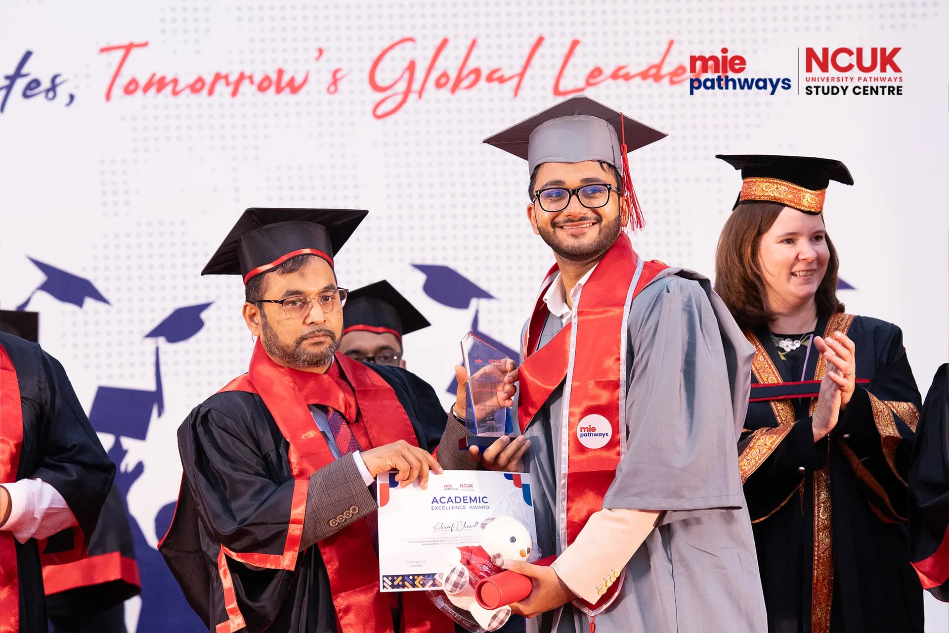 Certificate For Academic Excellence at the NCUK Graduation Ceremony 2026 — photo 12