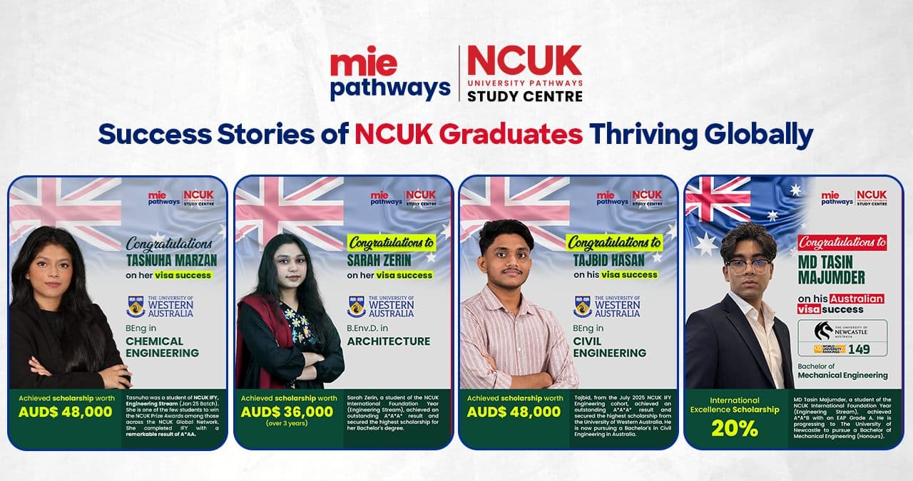 NCUK Graduates Are Thriving Around the World