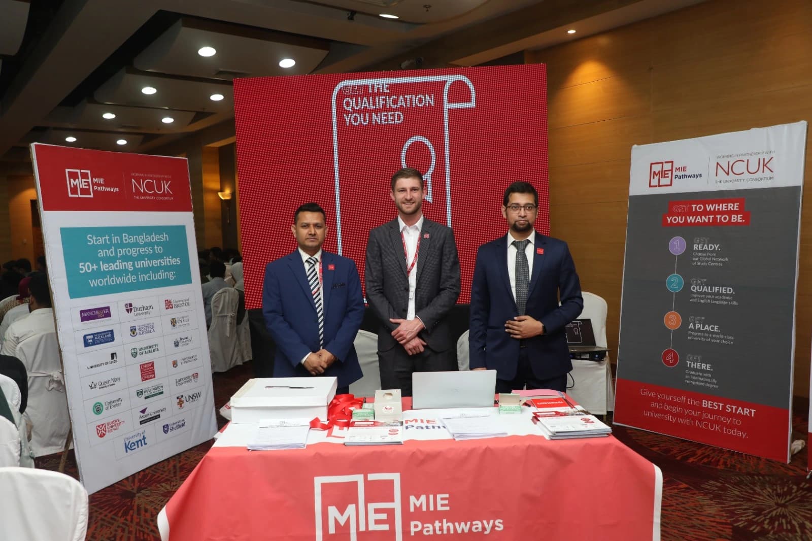 NCUK - The University Consortium and MIE Pathways formally launch in Bangladesh