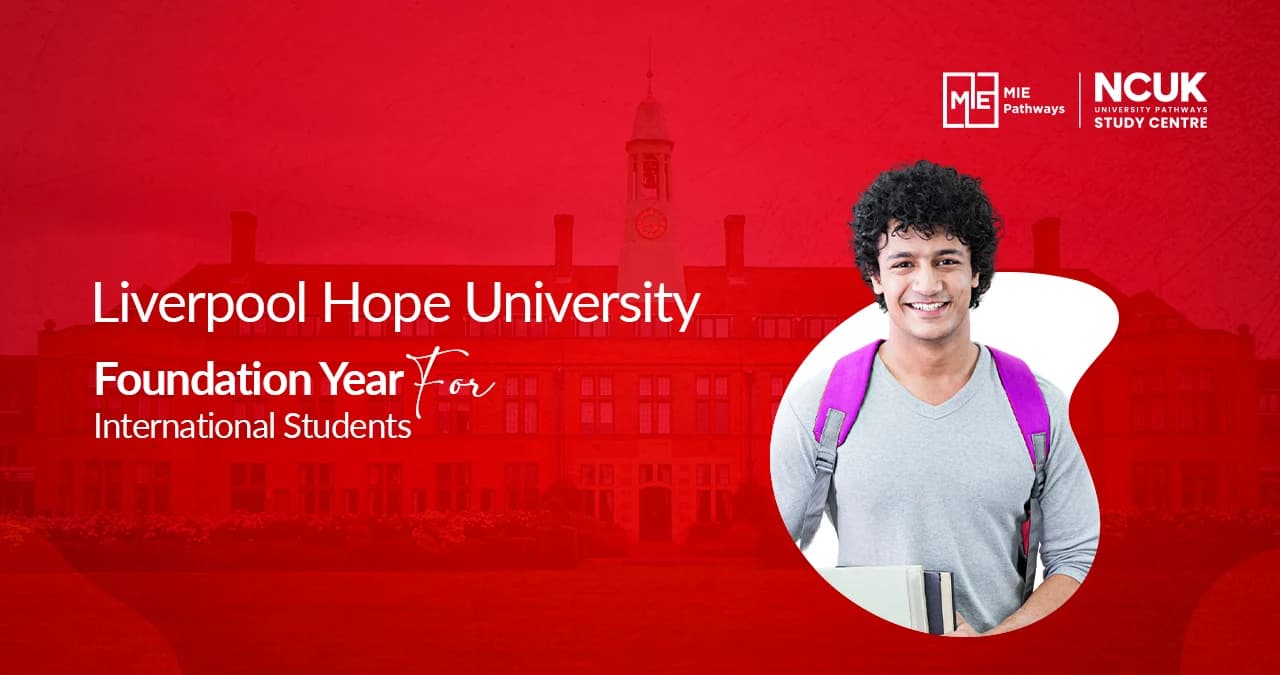 Liverpool Hope University Foundation Year For International Students 2026